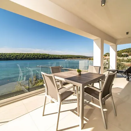 Apartment Veronica With Pool And Boat Mooring First Line At Sea